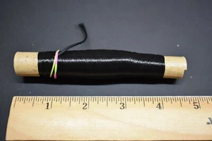 Gorgeous Moroccan Bulk BLACK Silk Floss Spool (50+ Yards) Fly Tying - Picture 1 of 1