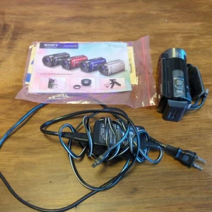 Sony HDR-CX180 Black Digital Handy Camera Photo Comcorder From Japan Working - Picture 1 of 5
