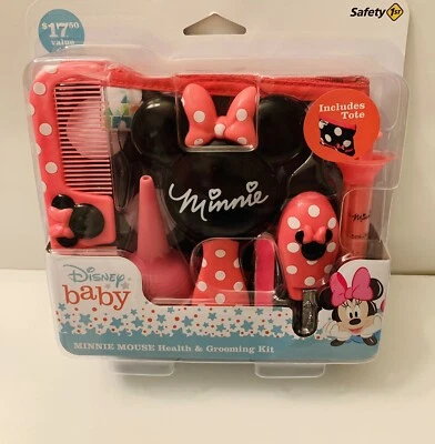 Safety 1st - Disney Baby - Kit de salud y aseo para bebés Minnie Mouse con bolsa de transporte Foto 1 de 4