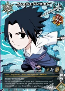 Sasuke Uchiha - PR-074 Ultimate Battle Tins casi nuevo/lp - Naruto - Imagen 1 de 1