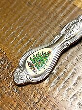 Spode CHRISTMAS TREE Stainless Silverware YOUR CHOICE Flatware green white