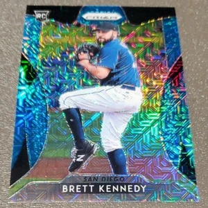 2019 Panini Prizm Prizms Blue Mojo #215 Brett Kennedy /399 - Picture 1 of 2