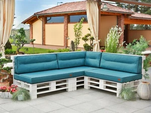 Sitzauflage Gartenkissen Palettenkissen SET Kissen Sitzkissen Bankauflage Garten - Bild 1 von 14
