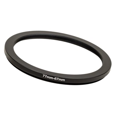 77mm to 67mm 77-67 Stepping Step Down Filter Ring Adapter 77mm-67mm - Image 1 of 2