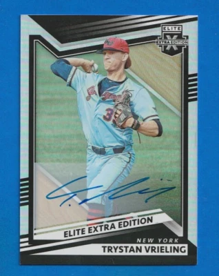 2022 Elite Extra Edition TRYSTAN VRIELING AUTO ROOKIE #100 YANKEES - Image 1 of 2