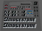 Bridgestone Mb-4 1992 Decal Set