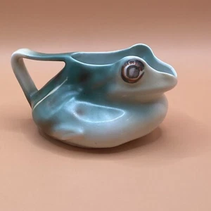 Vintage Royal Bayreuth FROG Creamer Mug 4.75" long x 2 1/2" Tall x 3" Wide - Picture 1 of 9