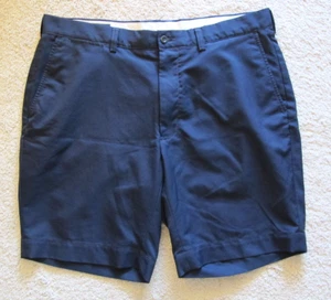 Polo Ralph Lauren Performance Chino Golf Shorts Men's Size 35 x 8" Navy Blue - Picture 1 of 6
