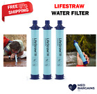 LifeStraw Personal Water Filter for Hiking Camping Travel Emergency Vestergaard