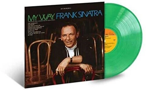 My Way 50th Anniversary Translucent Green by Sinatra, Frank (Record, 2019)