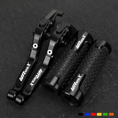 For YAMAHA WR125X WR125R 2009-2016 Handle Bar Grips Handlebar Brake Clutch Lever - Image 1 of 4
