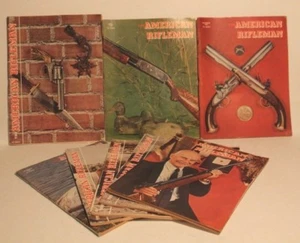 KONVOLUT 8 AMERICAN RIFLEMAN MAGAZIN 65 66 67 68 JAGEN ANGELN SCHUSSWAFFEN PISTOLE - Bild 1 von 12