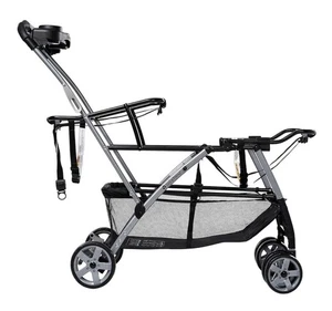 Cochecito Baby Trend SG33100 Snap-N-Go doble marco plateado/negro - Imagen 1 de 7