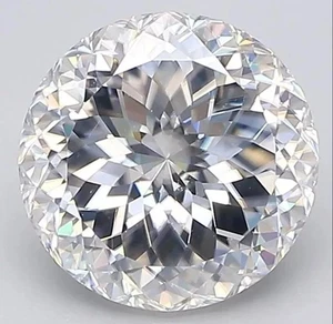 1.00 CT Lab Grown Diamond  Round Portuguese Cut, White G Color, VS2 Clarity - Picture 1 of 7