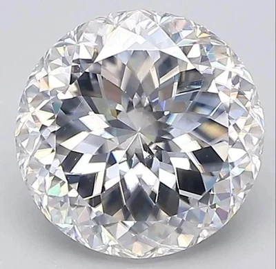 1.00 CT Lab Grown Diamond  Round Portuguese Cut, White G Color, VS2 Clarity - Image 1 of 4