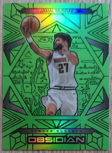 2024-25 Panini Obsidian Electric Etch Green Flood Jamal Murray /25 - Picture 1 of 3