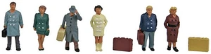 Walthers SceneMaster HO Scale People/Figures City Travelers/Passengers (6-Pk) - Picture 1 of 1