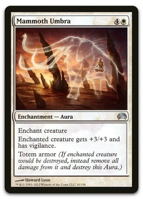 Mammoth Umbra #10 (NM) Planechase 2012 PC2 Magic MTG - Image 1 of 2