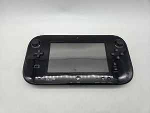 Nintendo Wii U GamePad WUP-010(USA) Black Tablet Only TESTED - Picture 1 of 6