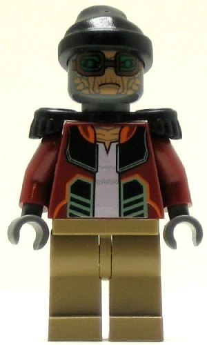 Lego Star Wars minifigura Hondo Ohnaka (genuína) - Imagem 1 de 1
