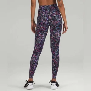 Lululemon Base Pace High-Rise Running Tight 28"Floral Spray Multi size 6 - Picture 1 of 13