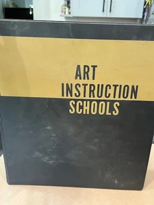 VINTAGE 1969 ART INSTRUCTION SCHOOL - HOME STUDY - FIGURE DRAWING CR 1969 - Foto 1 di 14