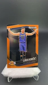 2024-25 Panini Prizm Black Luka Doncic Orange Prizm Lakers 01/49 #16920 S - Picture 1 of 4