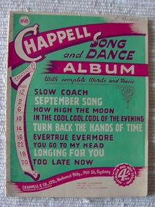 Vintage Songbook - Chappell Song and Dance Album No.45 - Chappell & Co Sydney - Bild 1 von 3