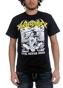 Authentic TOXIC HOLOCAUST Evil Never Dies Album Logo T-Shirt S NEW
