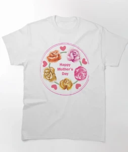 Celebrating Love Happy Mother’s Day Classic T-Shirt - Picture 1 of 4