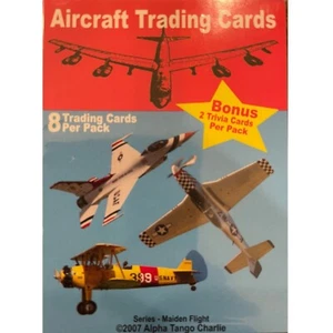 Tarjetas coleccionables de aviones - Imagen 1 de 1