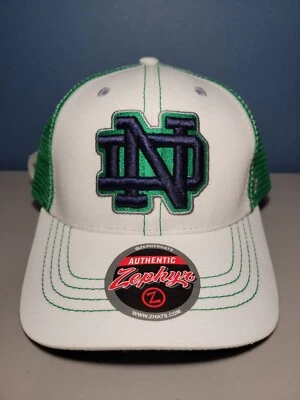 Authentic Zephyr NCAA Notre Dame Fighting Irish Baseball Curved Bill Snapback - Image 1 of 4