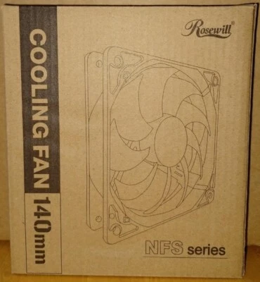 Rosewill - RABF-131409 140mm Computer Case Cooling Fan, Cables & Mounting Screws - Image 1 of 3