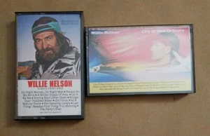 Lot of 2 Willie Nelson Cassettes - Always on My Mind and City of New Orleans - Picture 1 of 8