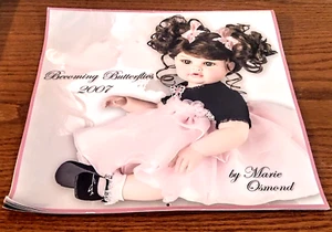 CALENDARIO MUÑECAS MARIE OSMOND 2007 Colección Becoming Butterflies Raro 12 Meses - Imagen 1 de 6
