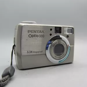Pentax Digitalkamera Optio 330 3,2 MP silber getestet - Bild 1 von 7