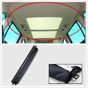 Car Sunroof Sunshade Curtain Assembly Black For Porsche Cayenne 2012 2013-2018 - Picture 1 of 9