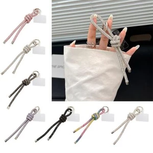 Diamond Phone Lanyard Bling Bling Women Phone Bracelet Phone Anti-lost Rope - Afbeelding 1 van 16