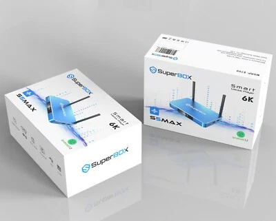 Superbox S5 Max with New improved Voice Remote