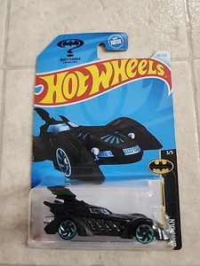2024 Hot Wheels BATMAN 3/5 TREASURE HUNT Batman Forever Batmobile 106/250 - Picture 1 of 4