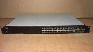 Commutateur PoE géré Cisco SF300-24P 24 ports 10/100 + 2x SFP - SRW224G4P-K9 V02 - Photo 1/4