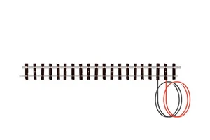Peco ST-413 OO-9 Setrack Wired Double Straight - Foto 1 di 1