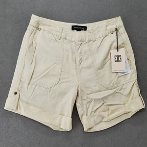 Pantaloncini IVANKA TRUMP kaki taglia 2 beige marrone tasche cargo - Foto 1 di 14
