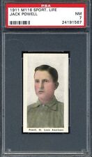 1911 M116 Sporting Life JACK POWELL - St Louis - PSA 7 - LOW POP 1 ONLY 2 HIGHER