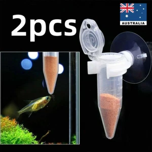 2X Cone Aquarium Accessories Feeding Tool for Suction Cup Automatic Fish Feeder - Picture 1 of 7