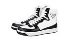 LUXURY PRADA DISTRICT HIGH-TOP SNEAKERS SHOES 1T638M WHITE NEW US 7 EU 37 37,5