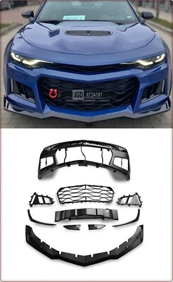 KOMPLETT STOßSTANGE VORNE FÜR CHEVROLET CAMARO 2019 - 2024 ZL1 STIL - Bild 1 von 4