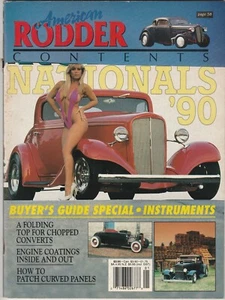 AMERICAN RODDER MAGAZINE " NATIONALS '90 " JANUARY 1991 - Picture 1 of 3