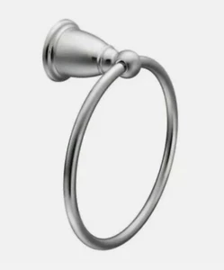 MOEN YB2286CH Brantford Towel Ring in Chrome - Picture 1 of 1