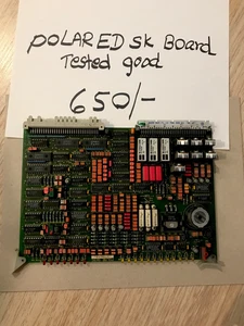 polar paper cutter Polar ED SK Board Tested Ok